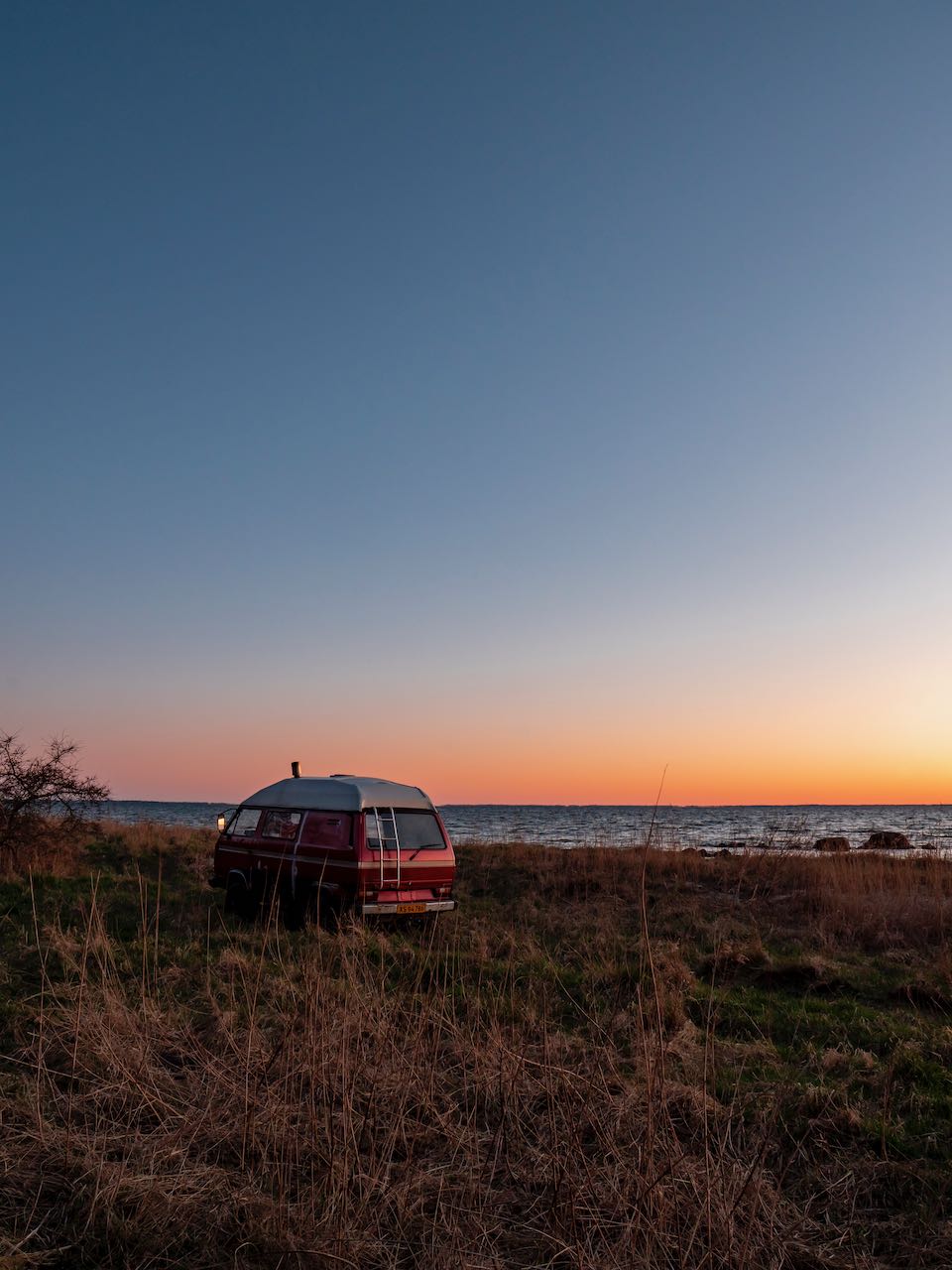 Solopgang, Løserup Strand
